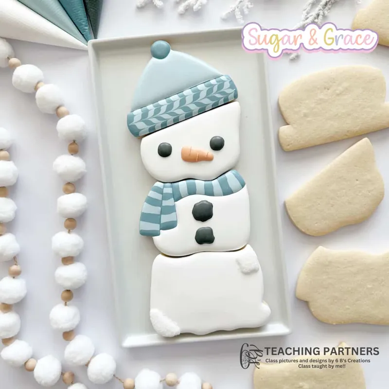 Winter Snowman Cookie Decorating Class