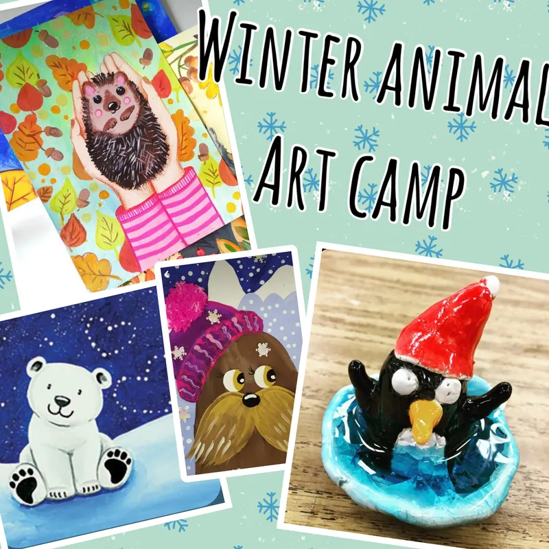 Winter Break Animal Art Camp (ages 4+)