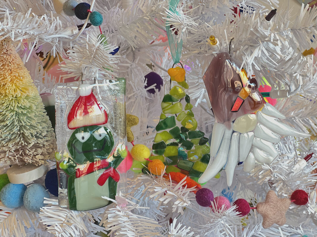 Family Day - Glass Fusion Ornaments