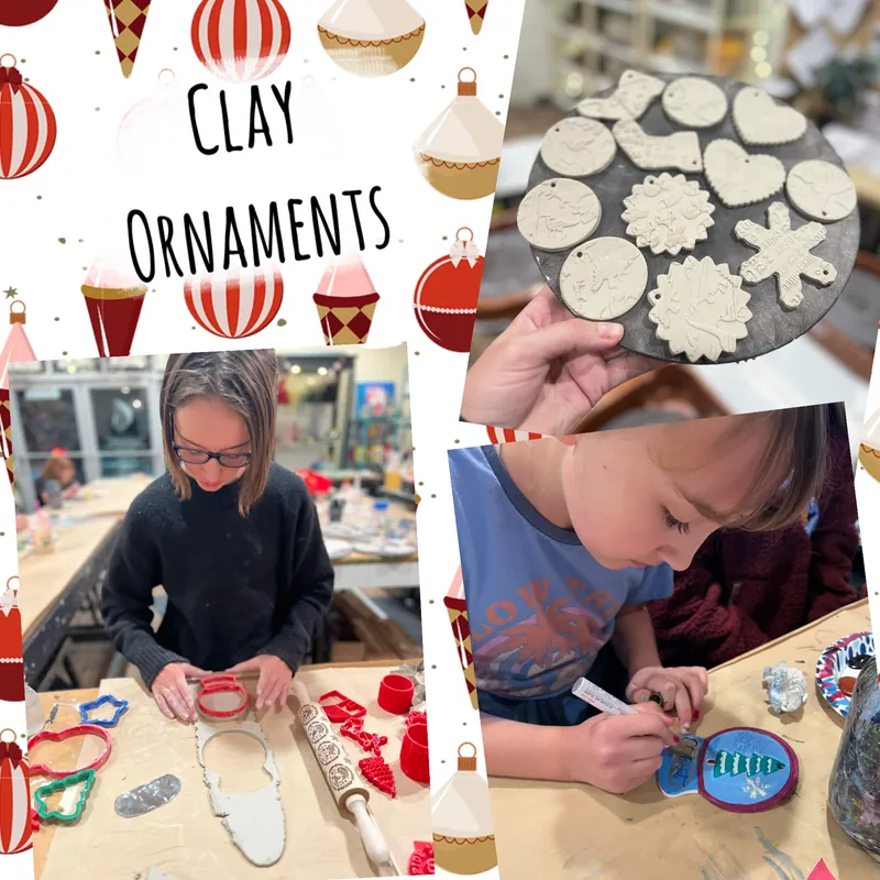 Dorian’s Private event clay ornaments