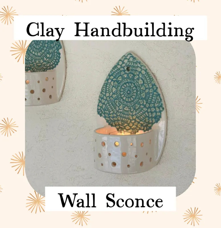 Friday Nights Out - Adult Clay Hand-building Sconces