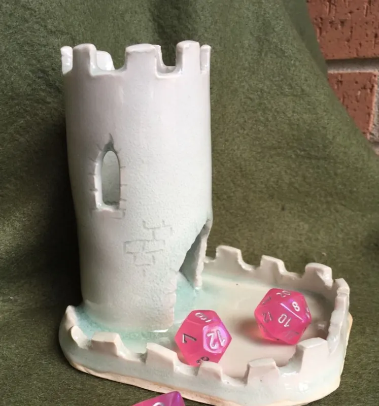 Friday Afternoon Art Club - Clay Handbuilding Dice Towers