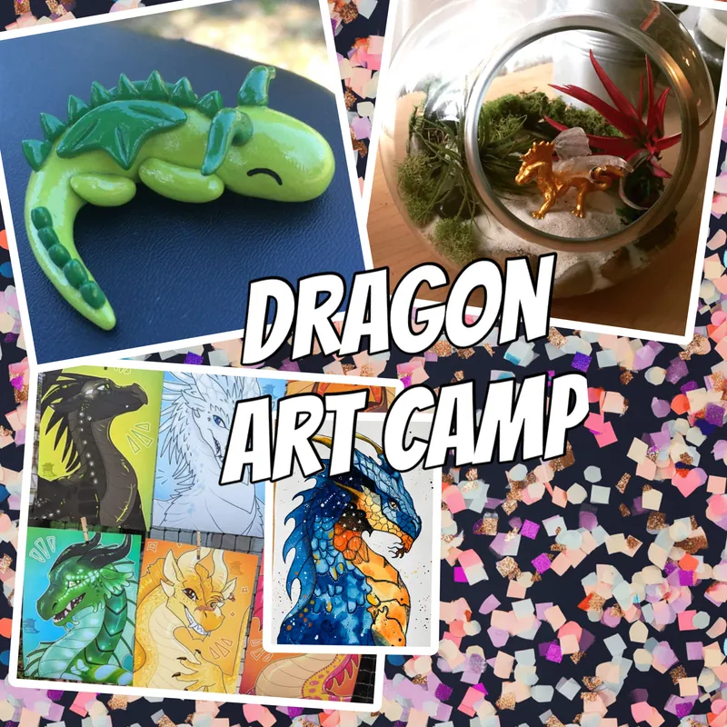 Summer Break Dragon Art Camp (ages 8+)