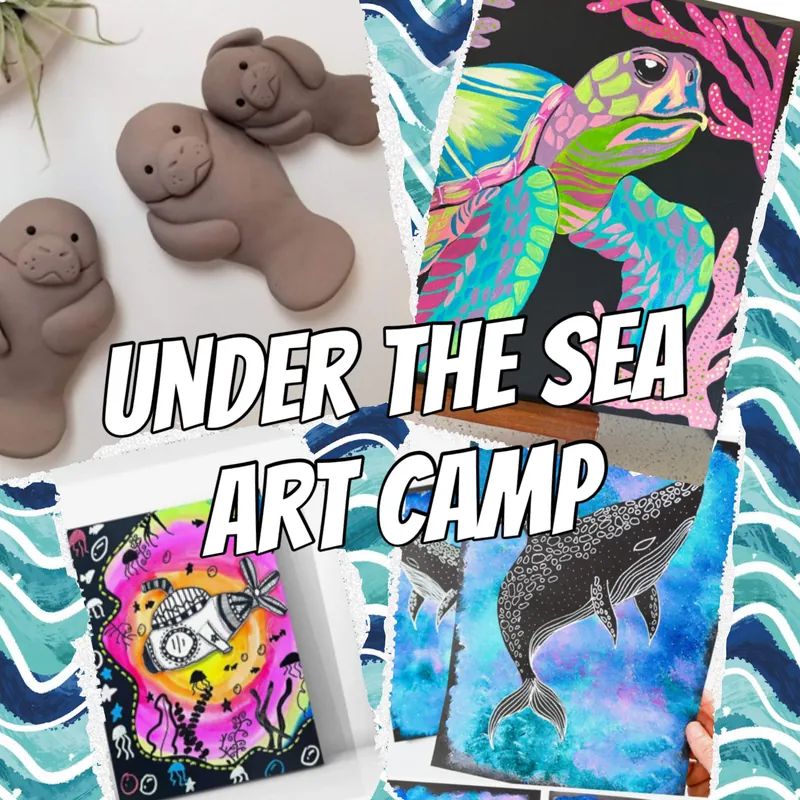 Under the Sea Summer Art Camp! (ages 6+)