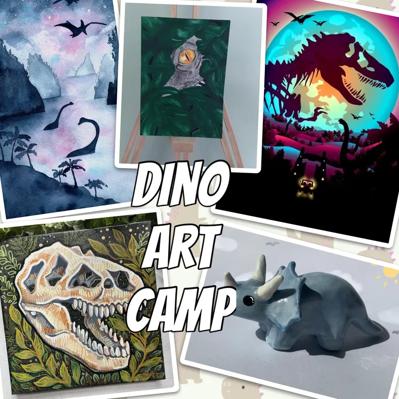 Dinosaur Summer Art Camp (ages 6+)