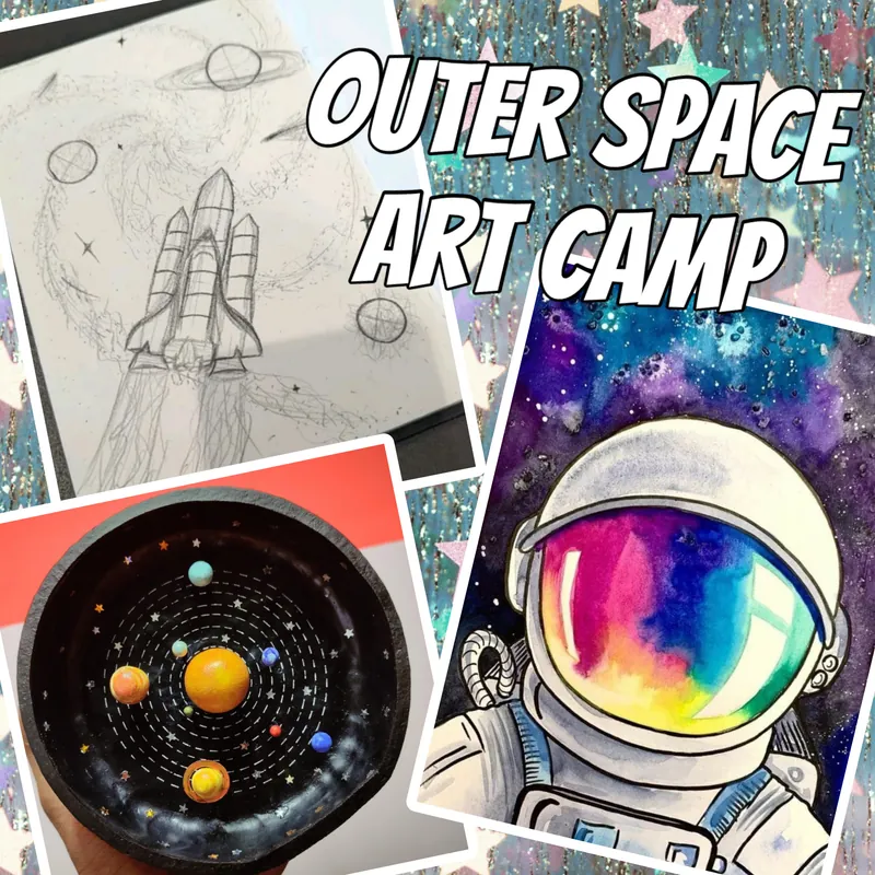 Outer Space Summer Art Camp (ages 6+)