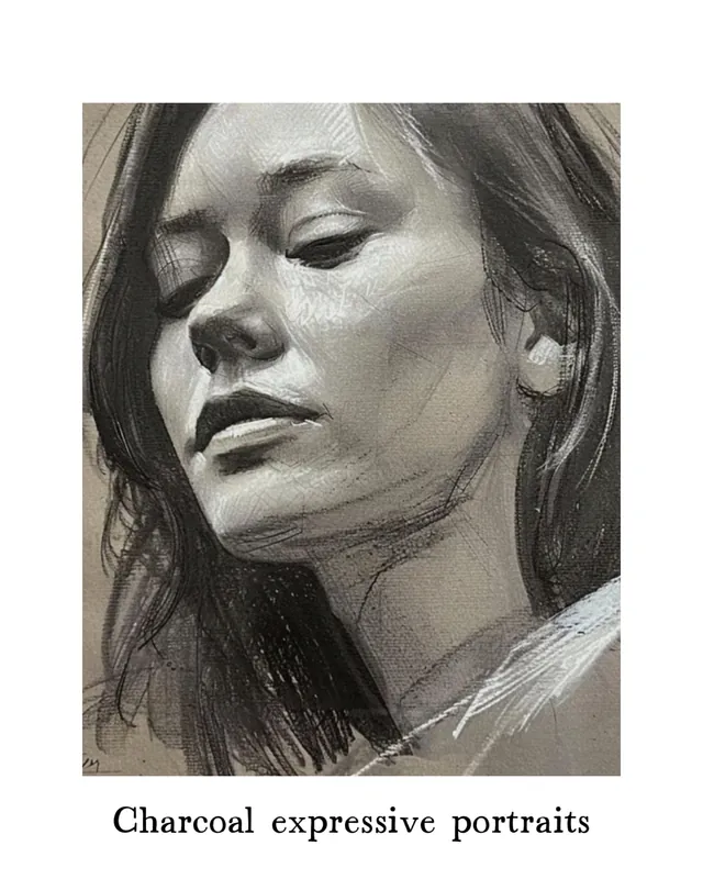 Private lesson drawing with Molly