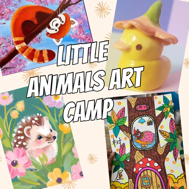 Wild Animals Summer Art Camp (ages 6+)