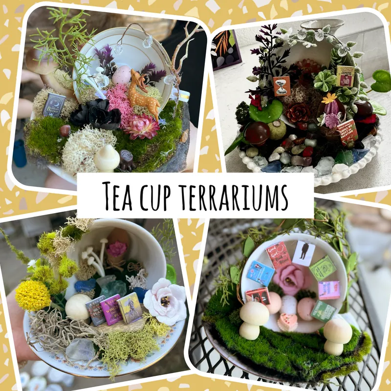 Family Tea Cup Terrarium Workshop