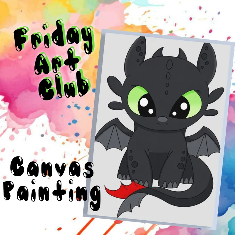 Friday Afternoon Art Club - Canvas Painting