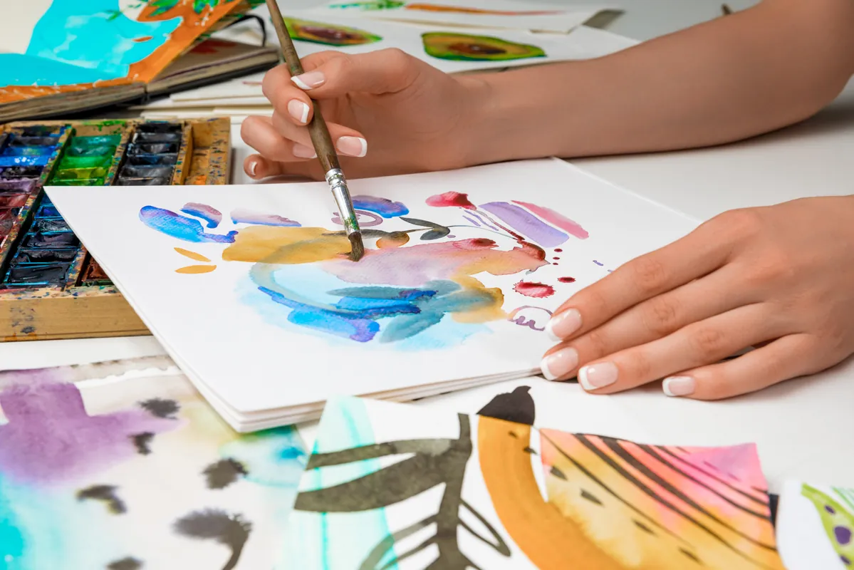 Beginner Watercolor 5 Week Course~ (adult)