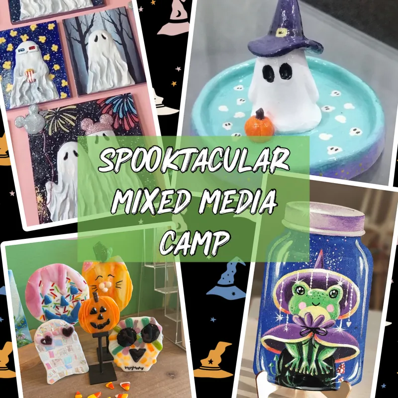 SPOOK-tacular Fall Break Art Camp (ages 6-14)