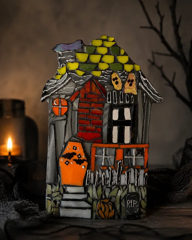 Mini Haunted House Mosaic Workshop (2 days)