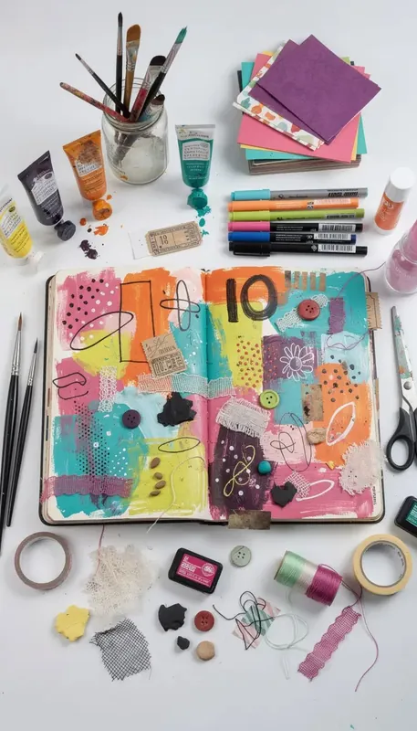 WINTER SESSION HOMESCHOOL Mixed Media Magic Class (ages 7-12)