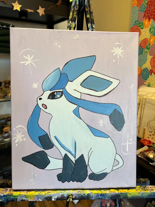 Pokémon and Pizza Party Paint Snorlax Christmas Tree