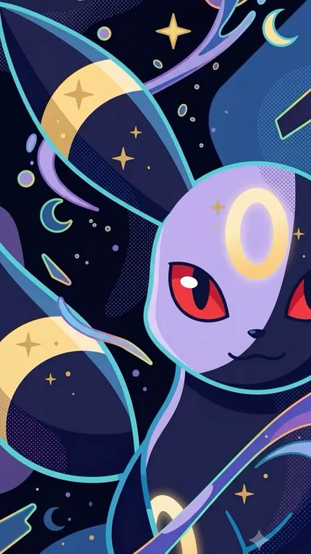 Pokémon and Pizza Party Paint Umbreon