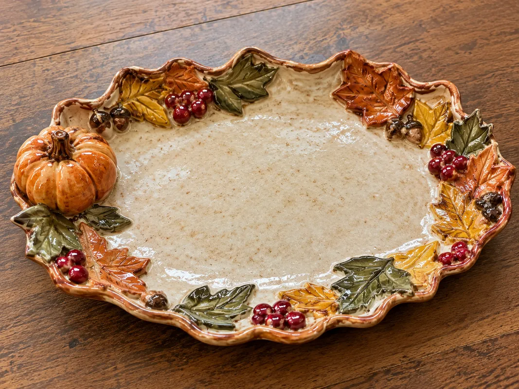 Friday Nights Out - Adult Clay Hand-building Festive Platters