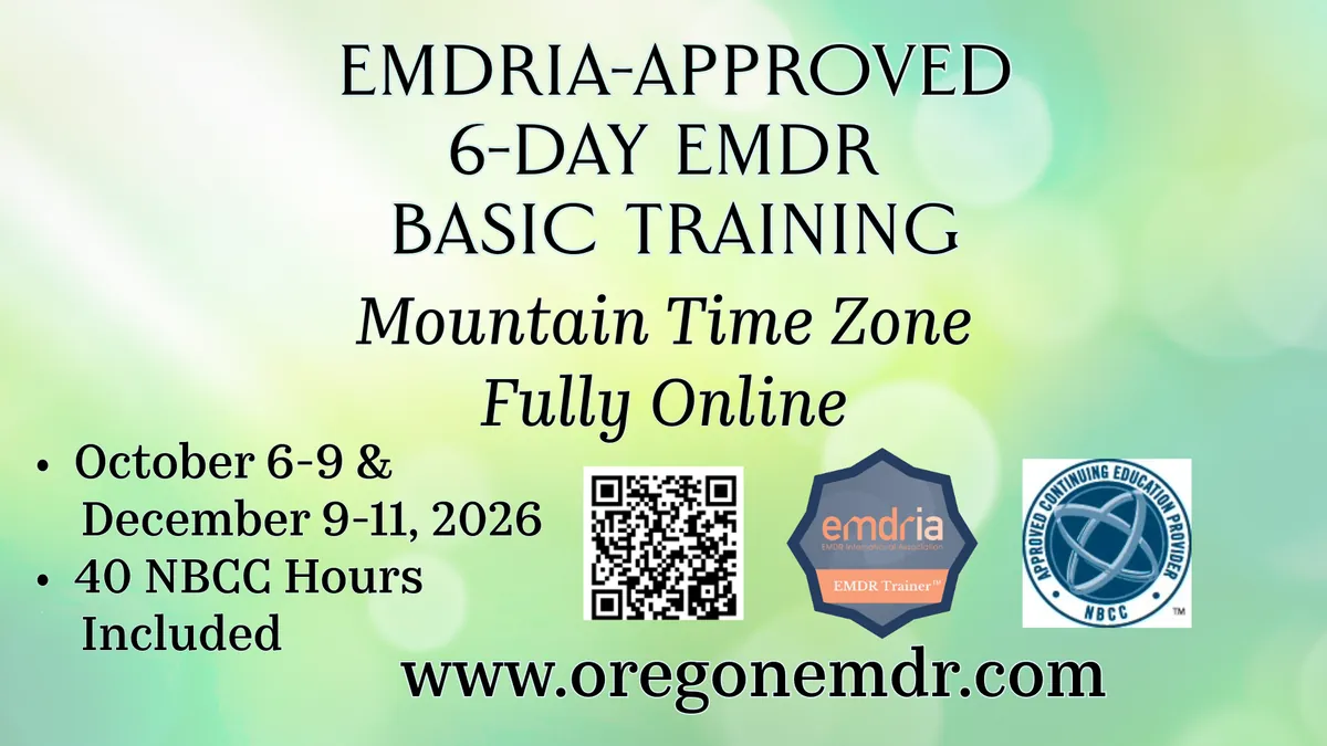 EMDR Therapy Basic Training- Online Mountain Time Zone 2026