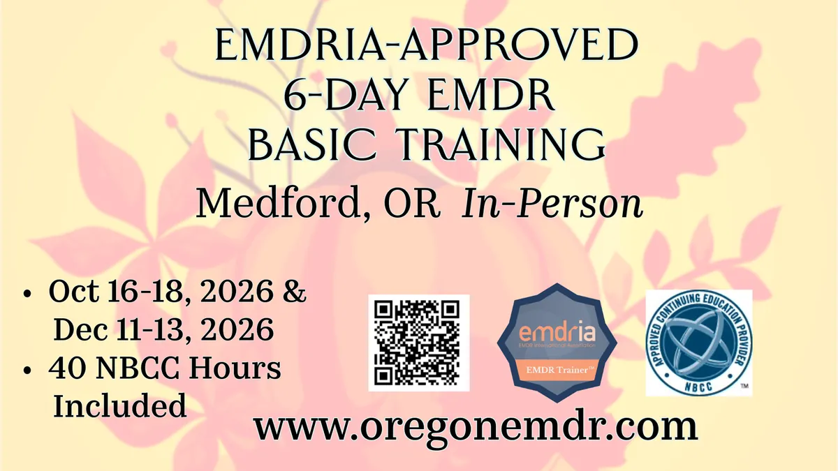 In-Person EMDR Basic Training- Medford 2026