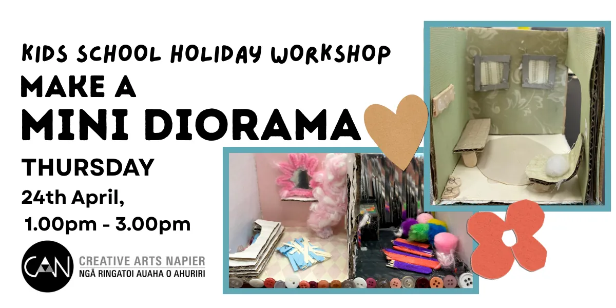 Kids Holiday Workshop - Mini Dioramas Thursday 1.00 PM (EV2518)