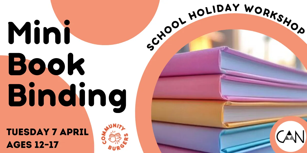 Mini Book Binding - Tuesday 7th April 2026  (EV2613/1)