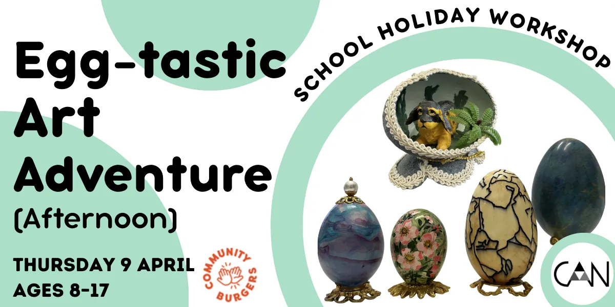 Egg-tastic Art Adventure - Thursday 9th April 2026 PM (EV2613/6)