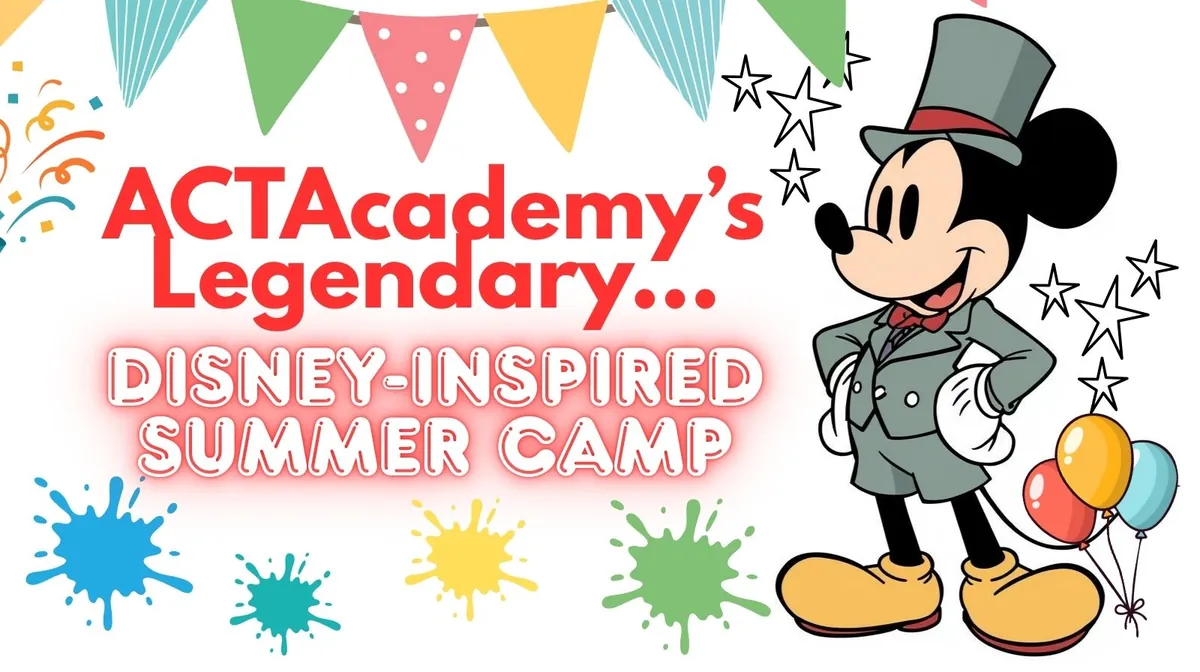 WEEK BEGINNING 3rd AUGUST-' DISNEY MAGIC' CREATIVE SUMMER CAMP (8-11 year olds)