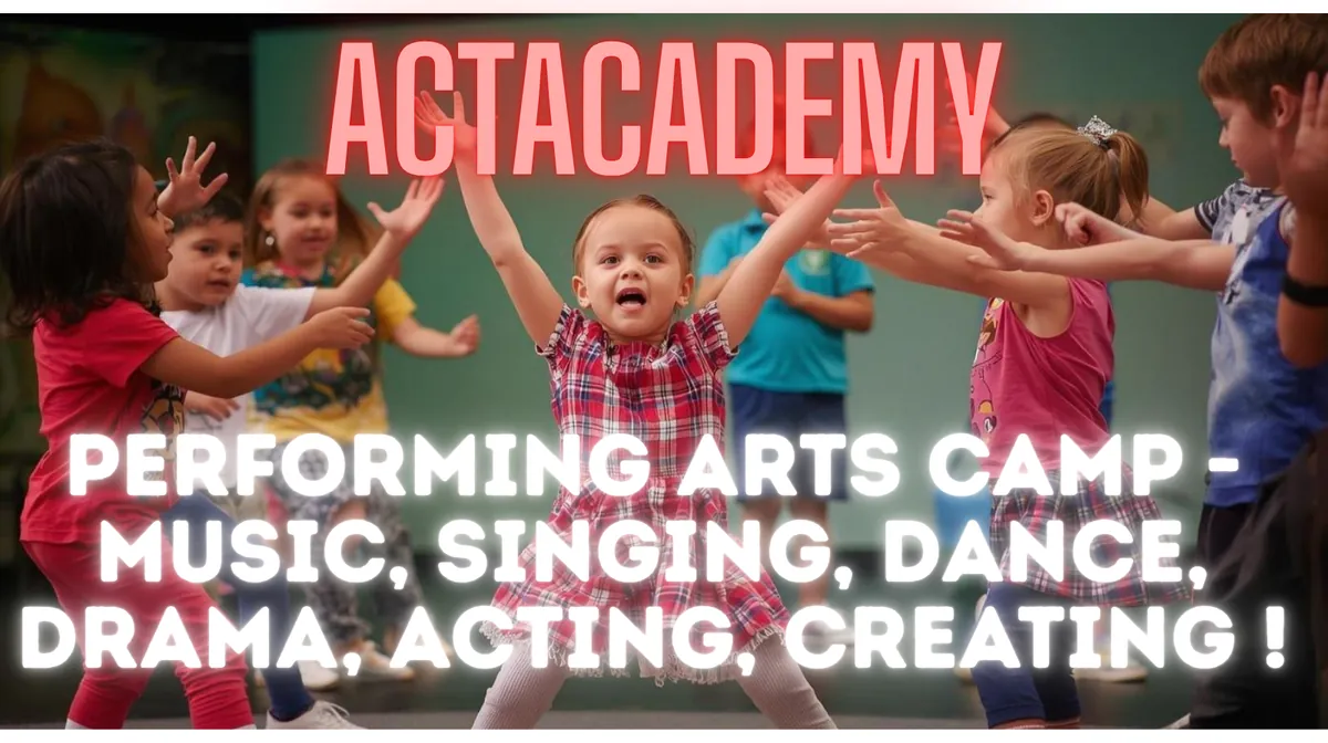 WEEK BEGINNING 3rd AUGUST- ' PERFORMING ARTS CREATIVE CAMP' (4-7 year olds)
