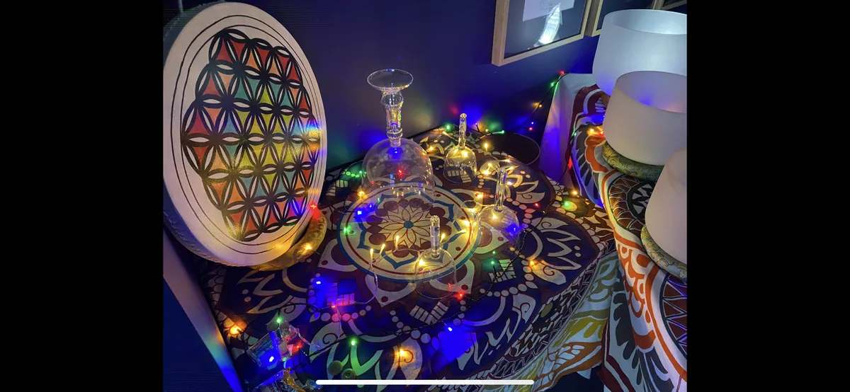 Meditation Healing with Sound Therapy  - all props supplied for your comfort