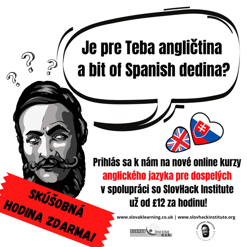 Anglický jazykový klub pre začiatočníkov //ENGLISH CLUB FOR ADULTS (Január 2026)