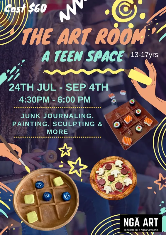 The Art Room - 13 to 17 year olds Term 3