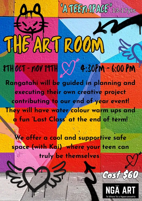 The Art Room - 13 to 17 year olds Term 4