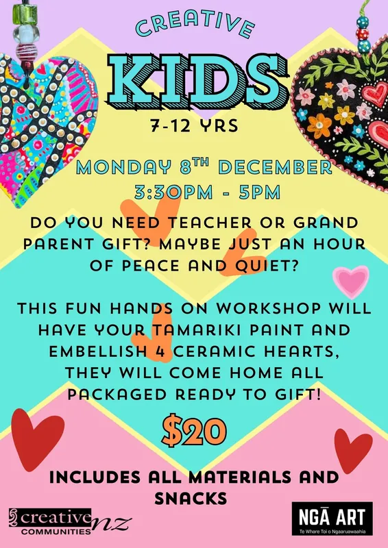 Creative Kids  - Christmas Festival Workshop - 7-12 yrs