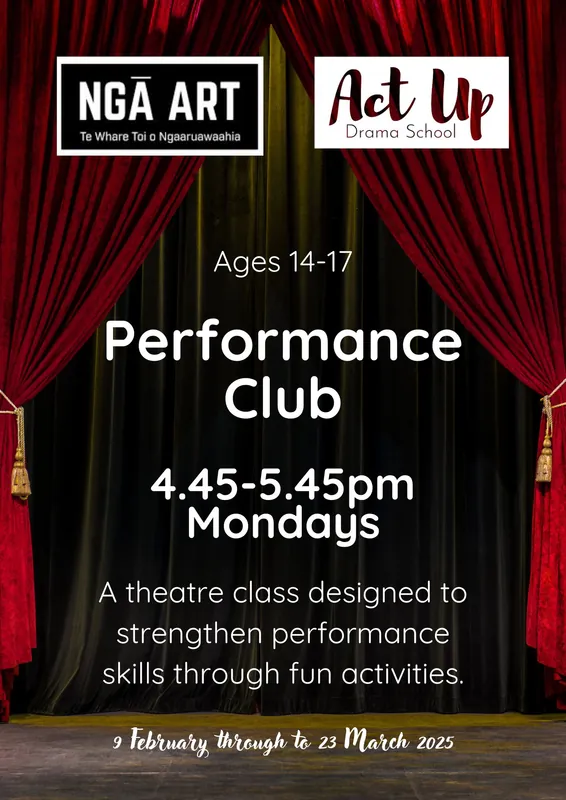 Performance Club for Teens 14 to 17 years