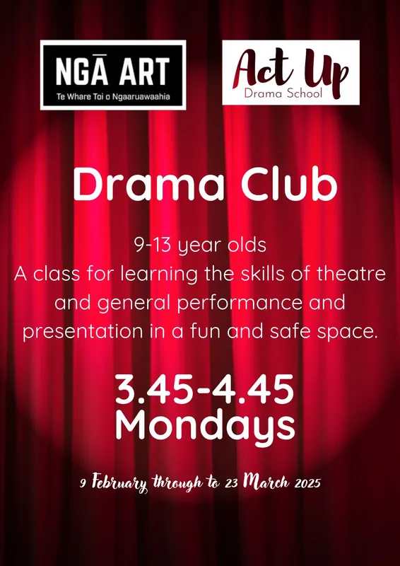 Drama Club for 9 to 13 year old's Term 1 2026