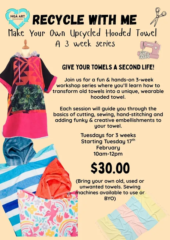 Recycle with Me : Make your own Hooded Towel