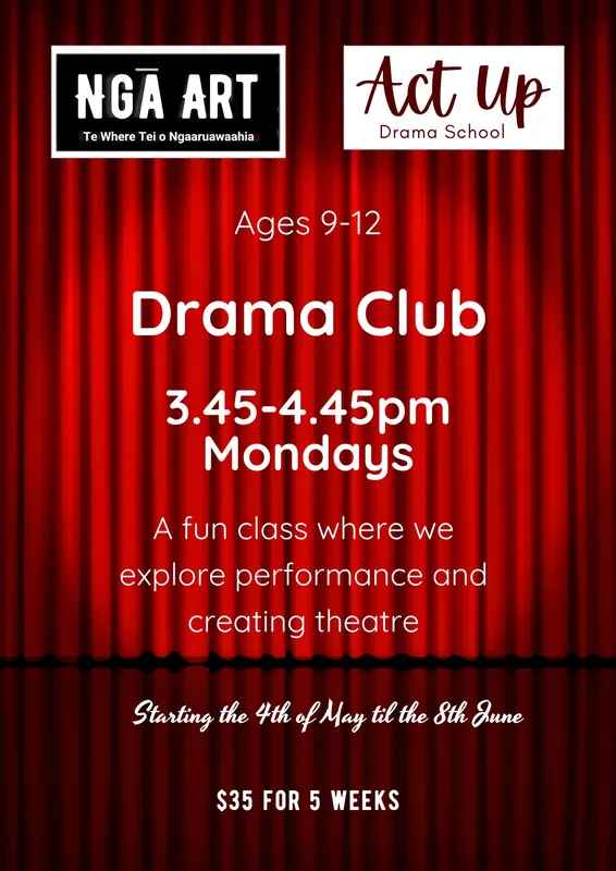Drama Club for 9 to 12 year old's Term 2 2026