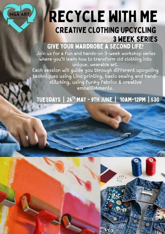 Recycle with Me : Creative Clothing Workshop