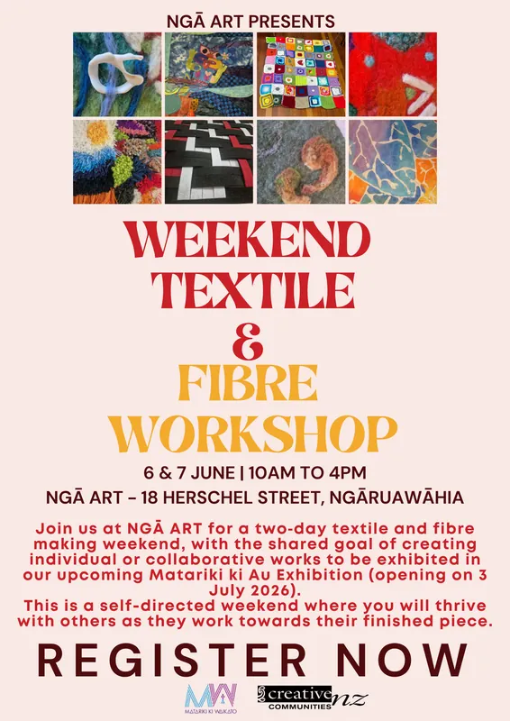 Weekend Textile & Fibre Workshop