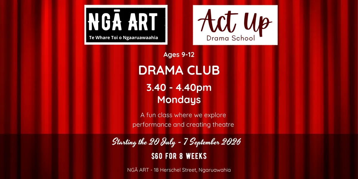 Drama Club for 9 to 12 year old's Term 3 2026