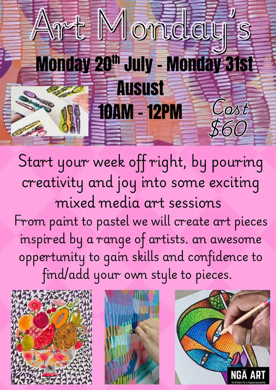 Art Monday's Term 3 2026