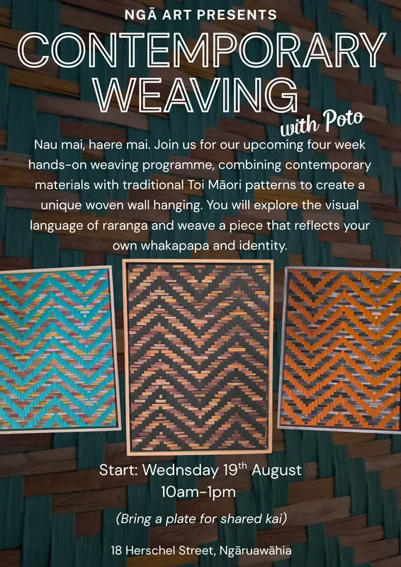 Contemporary Weaving with Poto