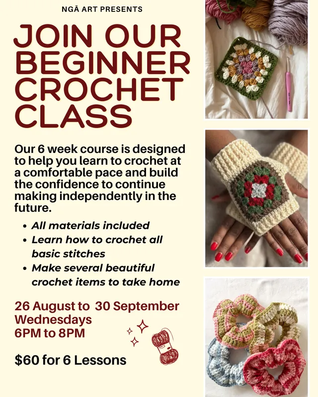 Beginner Crochet - A 6 week course