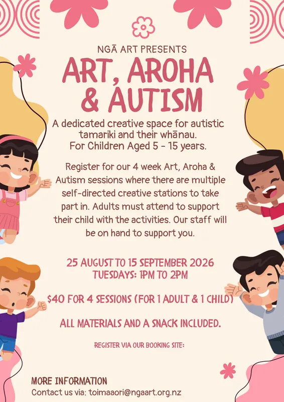 Art, Aroha & Autism - 4 Week block