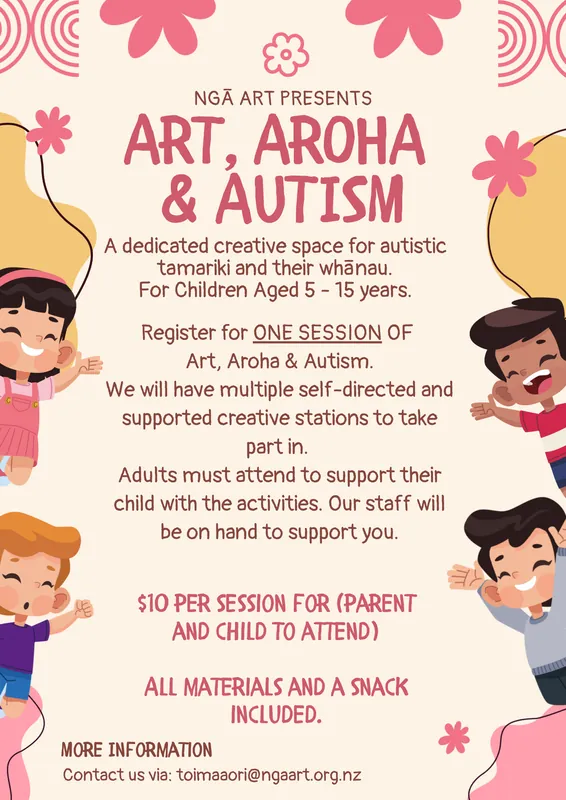 Art, Aroha & Autism  - 1 September 2026