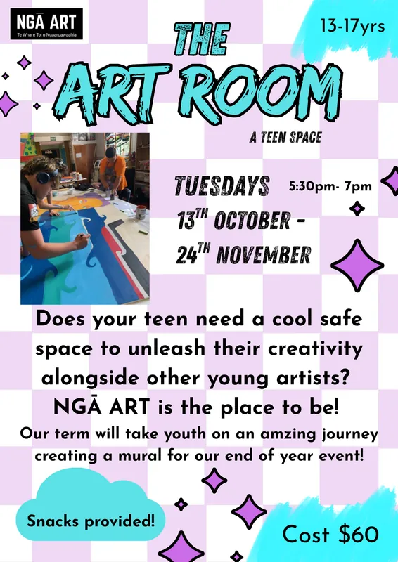 The Art Room - A TEEN art space for 13 to 17 year olds