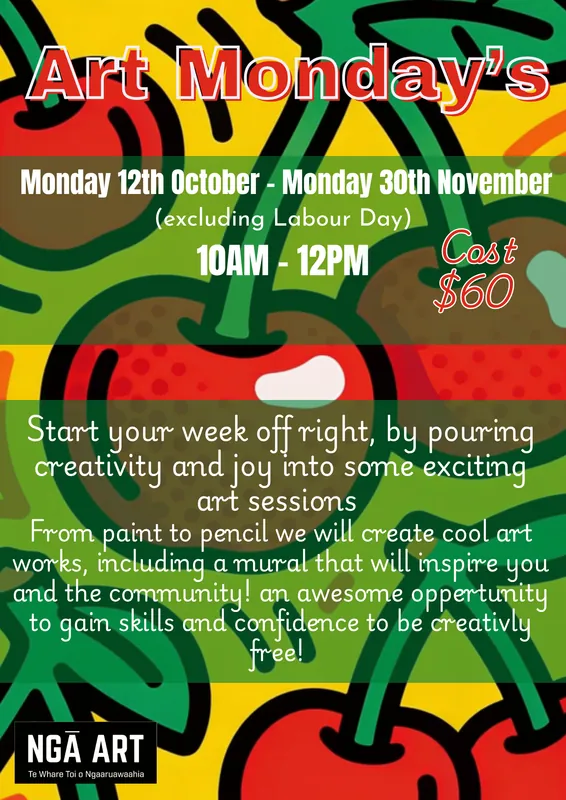 Art Monday's Term 4 2026