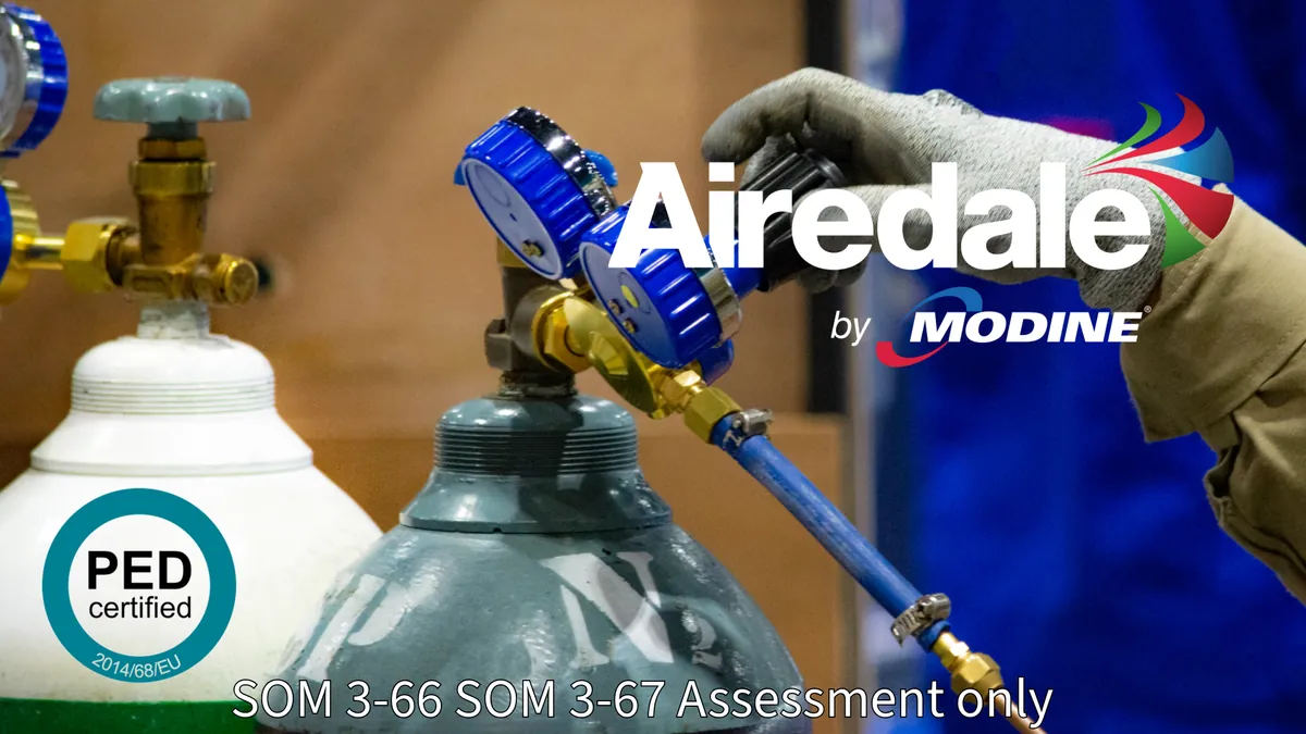 Airedale Brazing Practical Assessment (Part of CAT Assessments - SOM 3-66, 3-67 only )(2 Hours)