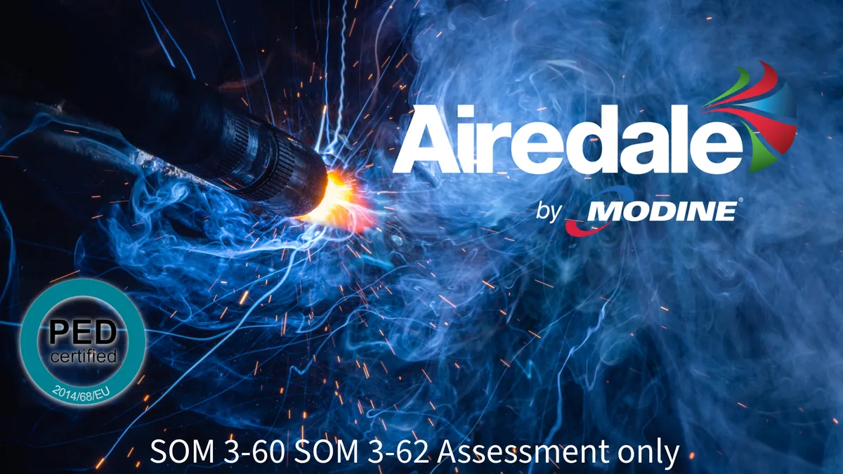 Airedale Brazing Practical Assessment (Part of CAT Assessments - SOM 3-60, 3-62 only )(2 Hours)