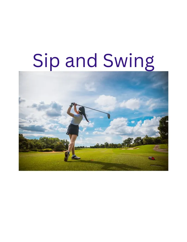 Women's Sip and Swing Golf Lessons - Spring 2026, Sundays - Session #2 - 6:00-7:00PM